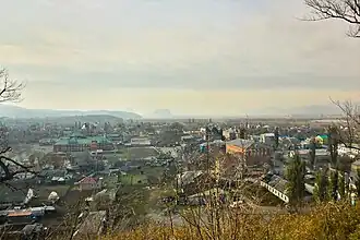 Вид на село в октябре 2015 года