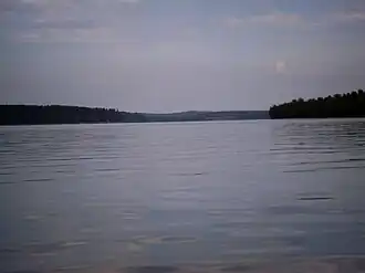 Западный берег со строениями канала Чусовая-Исеть, 2008 год