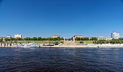Вид на Центральную набережную с Волги
Объект культурного наследия России регионального значениярег. № 341420125620005 (ЕГРОКН)объект № 3430110000 (БД Викигида)