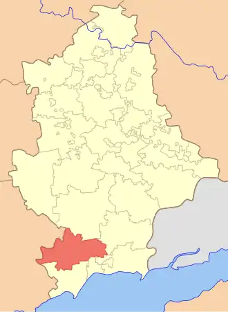 Никольский район на карте