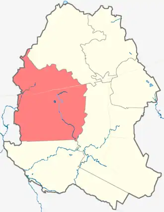 Большеврудское сельское поселение на карте