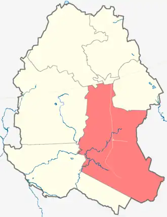 Рабитицкое сельское поселение на карте