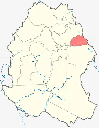 Кикеринское сельское поселение на карте