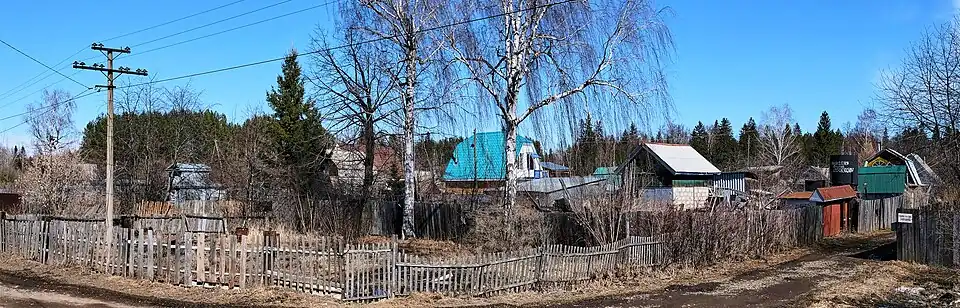 Дачные домики на Воложке