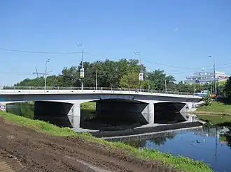 Улица Свободы, мост через Сходненский деривационный канал.