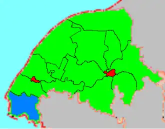 Волчинский сельсовет на карте