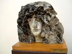 М. А. Врубель. «Голова демона». 1890. ГРМ