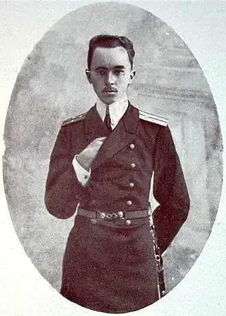 В.Е. Егорьев в звании лейтенанта, 1904-1910 гг.