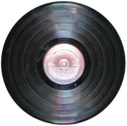 Грампластинка из ПВХ