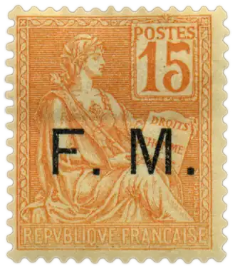 1901: 15 сантимов, тип Мушон[фр.]