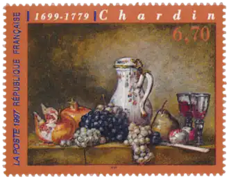 1997: натюрморт Ж. Б. С. Шардена