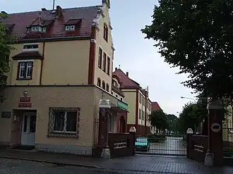 Казармы бригады в Кросно-Оджаньске