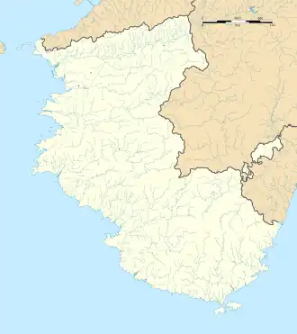 Инами на карте