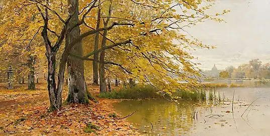 Осенний день в Потсдаме.