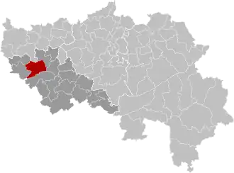 Расположение муниципалитета на карте провинции
