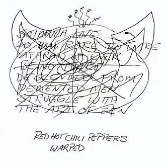 Обложка сингла Red Hot Chili Peppers «Warped» (1995)