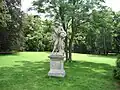 Парковая скульптура XVIII века.