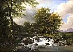 Речной пейзаж. До 1866