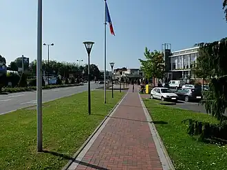 Улица в центре Ваттиньи