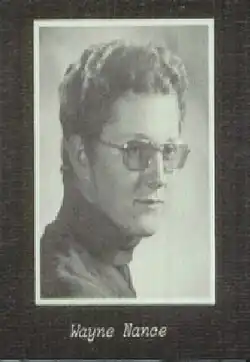 Уэйн Нэнс 1974 год.