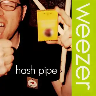 Обложка сингла группы Weezer «Hash Pipe» (2001)