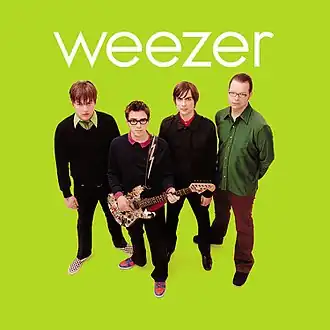 Обложка альбома группы Weezer «Weezer» (2001)