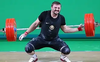 На Олимпиаде-2016 в Рио-де-Жанейро. Рывок.