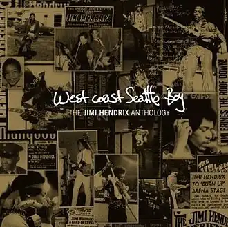 Обложка альбома Jimi Hendrix «West Coast Seattle Boy: The Jimi Hendrix Anthology» (2010)