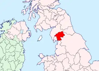 Уэстморленд на карте