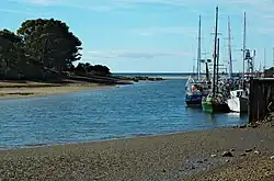 Устье реки Инглис в Уинъярде