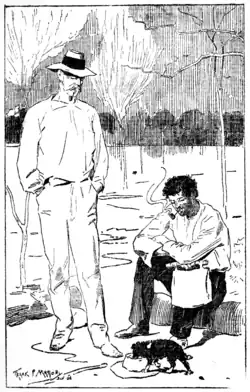 Иллюстрация к книге «While the Billy Boils»