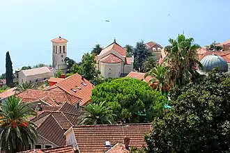 Вид на город с башни Канли