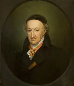 Кристоф Мартин Виланд. 1808. Холст, масло. Библиотека Тартуского университета, Тарту