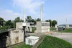 Шлюзы на Дунайском канале. 2010.