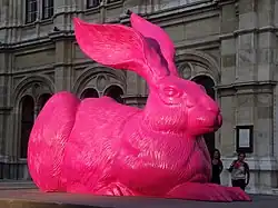 Заяц Дюрера, посвящение, Вена, Австрия (2014)