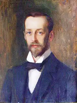 А.Эдельфельт. Портрет Э.О.Визеля. 1900-е. Холст, масло.