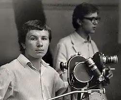 Первое шаги в кино, 1972 год. Киев кинофакультет Киевского национального университета театра, кино и телевидения имени И.&nbsp;К.&nbsp;Карпенко-Карого.