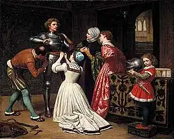 «Храни тебя господь, сынок!» Худ. Уильям Фредерик Йимз, 1865 год.