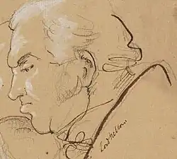 Уильям Нельсон, 1-й граф Нельсон, 1820 год, по эскизу сэра Джорджа Хейтера.