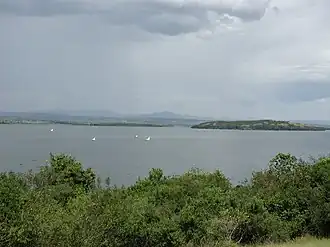 Вид на залив с острова Ндере