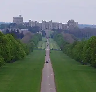 Дорога к Виндзорскому за́мку