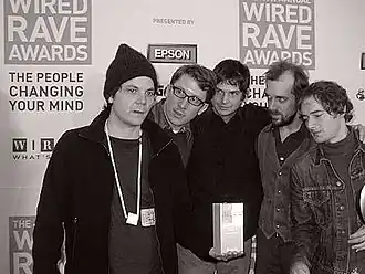 Wilco на Wired Rave Awards в 2003 году