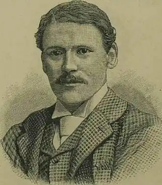 Портрет Уоллена в «The Illustrated London News», 1892