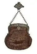 Сумочка на цепочке с креплением, США, 1889 год