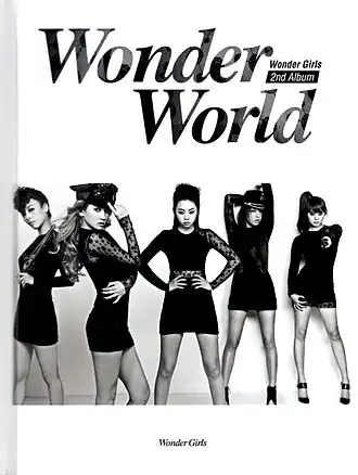 Обложка альбома Wonder Girls «Wonder World» (2011)