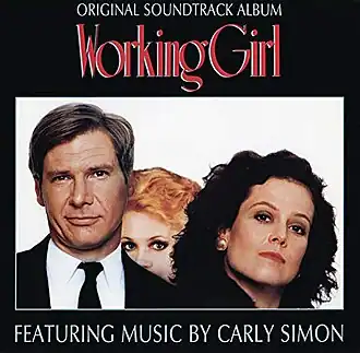 Обложка альбома Карли Саймон «Working Girl (Original Soundtrack Album)» (1989)