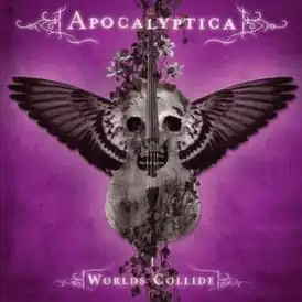 Обложка альбома Apocalyptica «Worlds Collide» (2007)