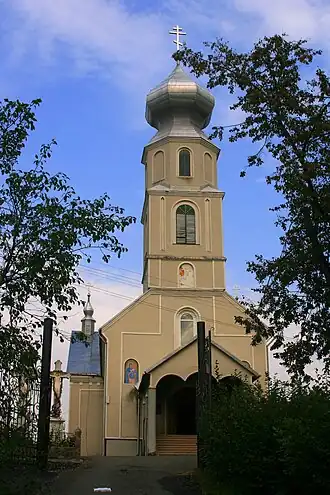 Свято-Духовская церковь в селе Нанково