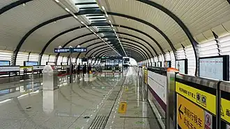 Эстакадная станция Уху, линия Янло (21)