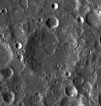 Снимок зонда Lunar Reconnaissance Orbiter.